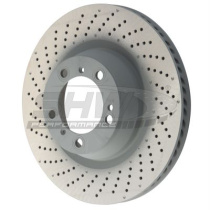 PRL39987 PORSCHE 911 (992) CARRERA S 2019-2024 Bromsskiva Bak Vänster - 350mm SHW Performance